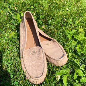 Tan loafers